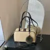 Bolso bandolera casual de nicho para mujer, nuevo bolso tote de lona de moda para el otoño de 2026, bolso de mano para el trabajo