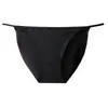 5156 Braguita Sexy de Pierna Alta para Chicas Calientes con Tira Fina de Seda de Hielo Sin Costuras para Mujeres Alta Elasticidad Cintura Baja Una Pieza Yoga Invisible Set de Tres Piezas