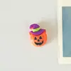 Acessórios de Resina Atacado Desenho Animado Feito à Mão DIY Furo Fivela de Sapato Joia Cola de Creme Grampo de Cabelo Abóbora Fantasma de Halloween