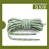 Cordones para Botas de Senderismo al por Mayor de Fábrica, Redondos Engrosados para Botas Martin, Zapatos de Exterior, Botas, Cordones de Zapatos de Senderismo Coloridos Negros y Blancos