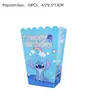 Stitch Homem-Aranha Mickey Vingadores Sereia Tema Festa de Aniversário Infantil Decoração Caixa de Pipoca