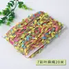 Adorno colgante Mori, cuerda de cáñamo colorida, hecho a mano, material de bricolaje, hoja, cuerda de ratán, decorativo, pared, trenzado, creativo, hecho a mano