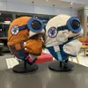 Gorro de Oso para Niños, Gorro de Aviador Piloto de Invierno para Niños Mayores, Máscara Protectora para los Oídos a Prueba de Viento, Gorro Forrado de Felpa para Niños y Niñas Esquí