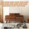 Nova Mesa de Maquiagem de Luxo Leve de Alto Padrão Pequena Mesa Integrada Novo Estilo Chinês Mesa de Maquiagem Quarto Moderno Minimalista 2025
