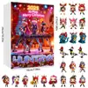 Calendário de Advento de Natal para Grupo de Meninas Caçadoras de K-Pop Transfronteiriço Caixa Surpresa Enfeites de Árvore de Natal Pingente de Acrílico