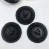 Decoración de Ropa Exterior Oem Ropa Artículos de Cuero Sombreros Accesorios de Metal Marca Tigre Etiqueta de Cuero Parche Bordado Etiqueta en Relieve
