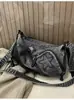 2026 Nuevo Bolso de Hombro Único de Mezclilla Estilo Coreano Bolso Cruzado para Mujer de un Solo Hombro para el Trabajo Bolso Retro Forma de Empanada