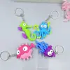 Llavero al por mayor transfronterizo nuevo serie marina colgante de muñeca caballito de mar bolsa Colgante de coche accesorios DIY