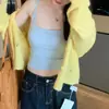 ¡Guau, el nuevo estilo es fresco y dulce con un escote cuadrado bajo, copas extraíbles, no necesita sujetador, se puede usar como camiseta interior o exterior.