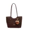 Bolso pequeño retro estilo Melard para mujer, nuevo bolso tote color block mate 2026, bolso de hombro para el otoño/invierno