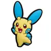 Desenho Animado Pokemon Fofo Pikachu Sapatos de Furo Flor de Sapato Fivela de Sapato Cola Macia DIY Acessórios para Sapatos Amazon Atacado