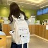 Novedad Mochila Escolar de Alto Valor Linda para Niña Escuela Secundaria Preparatoria Ligera Moderna Dos Piezas Mochila de Gran Capacidad