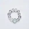 Smoky RainPulsera de Cristal Natural Blanco para Mujer, Diseño de Moda, Pulsera de Lujo Ligero al por Mayor