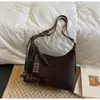 Bolsa popular deste ano feminina de grande capacidade 202 nova bolsa de ombro único transversal retrô bolsa de compras casual
