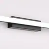 Luz frontal LED para espejo, simple y moderna, espejo de maquillaje impermeable y antivaho de acero inoxidable, luz frontal para espejo de baño