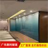 Pantalla Divisoria de Cristal Changhong Laminado Color Degradado para Restaurante Hotel Club Ktv Pantalla de Cristal Artístico