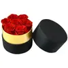 Cubo Abrazador Rosa Eterna Caja de Flores Navidad Día de San Valentín Regalo Transfronterizo Cubo Abrazador Redondo Flor Eterna Mayoreo