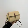 Bolsa Nueva de Mujer Otoño 2026 Bolso Cuadrado Suave de Moda Versátil de Gama Alta de Nicho Bolso de Hombro Cruzado