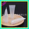 Tubo Suave Transparente 10g Acondicionador Tubo Loción Champú Tubo Exprimible 10ml Sub-Embotellado de Viaje Botella de Tubo Suave