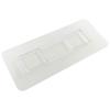 Hebilla de Parche sin Costuras Gancho Accesorios Estante de Almacenamiento sin Perforaciones Adhesivo Montado en Pared Caja de Pañuelos de Plástico Hebilla Madre