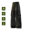 Calças e Jaqueta Esportivas Masculinas para Exterior para Primavera e Outono, Cor Sólida Versátil Soltas Retas Casuais Cropped
