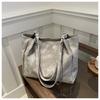 Bolso de Gran Capacidad para Mujer 2024 Nuevo Clase Estudiante Universitario Bolso de Hombro Texturas 2023 Bolso Tote Commuter para Mujer