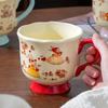 Taza de cerámica de dibujos animados linda de alto valor, taza de animal, taza para beber para estudiantes y niños, taza para hombre y mujer, taza de café