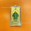 Adesivos de Celular Dourados como Lembrancinhas para Boa Sorte e Riqueza, Cartões de Ouro Puro para Atrair Fortuna, Cartas da Fortuna para Celular no Atacado