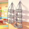 Bolsa colgante para guardar pelotas para uso doméstico, organizador multicapa para fútbol y baloncesto, estante de almacenamiento para la entrada para cascos, sombreros y artículos diversos
