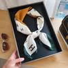 Coreia do Sul Acessórios de Vestuário Lenço Quadrado Pequeno Feminino 2025 Novo Moda High-end Combinação com Tudo Primavera e Outono Fino Combinando Camisa