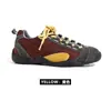 Shougu Cor Bloco Retrô Casual ao Ar Livre Sapatos de Treinamento Alemães Femininos 2026 Outono Couro Genuíno Super Quente Sola Macia Sapatos Esportivos de Ballet