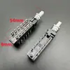Interruptor de Encendido de Llave Recta de Bloqueo Automático Fila Doble 2*6 Pines 12 Bloqueable Tecla Tecla de Piano Botón de Amplificador de Audio Mezclador