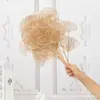 Simulación Eucalyptus Dorado Flor de Año Nuevo Hoja de Ginkgo Fruta Gordita Hierba del Amor Escarcha Grande Flor Dorada de Simulación Acebo
