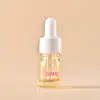 Frasco de Óleo Essencial Macaron com Mancha de Veia Prateada 3ml Embalagem Cosmética Frasco de Vidro Pequeno com Conta-gotas Frasco Dispensador de Líquido Original para Sérum