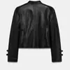 Moda europea y americana transfronteriza para mujer AliExpress bestseller Chaqueta estilo francés anudada