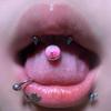 Flor Borrada Olho Mágico Pupila Língua Unha Piercing Doce Punk Fofo Ins Estiloso Yiwu Joias Acessórios Transfronteiriços