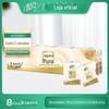 Qingfeng oficial flagship store lenço de papel log produto puro sem fragrância 3 camadas 8 folhas 10 pacotes lenço de papel