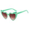 Nuevas Gafas de Sol de Moda Color Gelatina Borde Cortado Personalizadas para Fiesta Estilo Europeo y Americano Gafas de Sol de Celebridad de Internet Mismo Estilo