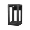 Lámpara Solar Nueva Personalizada Transfronteriza Decoración de Patio Cabezal de Columna Cuadrada LED Lámpara Solar de Pared Sensor Lámpara de Jardín