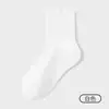 Meias com borda de orelha de madeira femininas de algodão absorventes de suor respiráveis de renda meias curtas femininas confortáveis fáceis de combinar meias fabricante de meias de algodão Zhuji