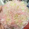 Suporte para Flor de Hortênsia para Transmissão ao Vivo 10mm Dourado Fantasia Gradiente Pérola Duas Cores Flor de Quatro Pétalas Estilo Antigo Acessórios de Pingente para Penteado