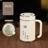 Caneca Térmica de Escritório com Alça Office 316 Aço Inoxidável Business Caneca de Chá de Alta Qualidade Caneca de Água de Grande Capacidade com Gravação