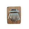 8-tom mini polegar violino Kalimba madeira maciça oito tons cinco dedos violino portátil iniciante dedo violino instrumento fábrica