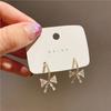 Pendientes de Amor, Pendientes Femeninos, Pendientes de Flores, Perlas de Aguja de Plata 925 de Alta Gama, Pendientes al por Mayor, Pendientes de Lujo Accesible