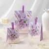 2025 Nueva Caja de Dulces para Boda Caja Vacía Bolsa de Dulces Especial para Compromiso Recuerdo de Boda Caja de Regalo de Agradecimiento