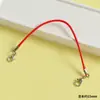 Cuerda de Cera Coreana Colorida Pulsera DIY Cadena para Teléfono Colgante Llavero de Bolso Accesorios de Joyería Cierre de Langosta Correa