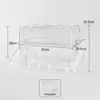 Jaula para Hámster Villa de Lujo Hámster Dorado Acrílico Transparente Caja de Cría Barata Grande Nido Decorativo