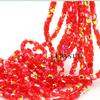 Cuentas Cubo de 8 mm Cuentas de Cristal Cilíndricas DIY Joyería Facetada de Vidrio Aretes Collar Cuentas Agujero Recto Cuentas Hechas a Mano