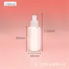 Frasco Pulverizador Hidratante Tipo Pressão PET 50/75/100/150/200ml Cosméticos Fixador Protetor Solar Pequeno Frasco Borrifador