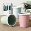 Compre Um Leve Dois Lixeira de Cozinha Doméstica Banheiro Dormitório de Estudante Grande Capacidade Sala de Estar com Aro Cesto de Papel